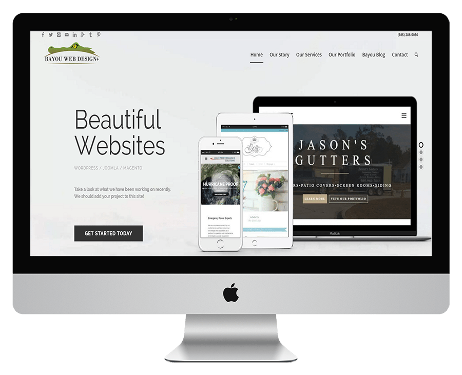 Bayou Web Design+