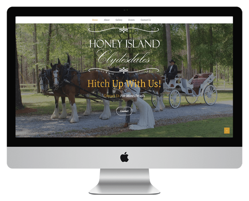 Honey Island Clydesdales Contact Page