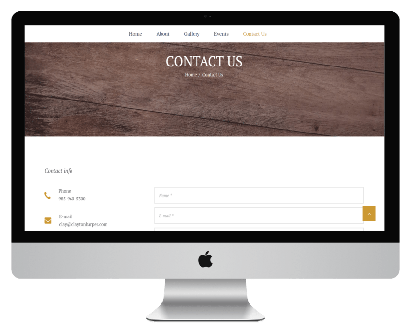 Honey Island Contact Page