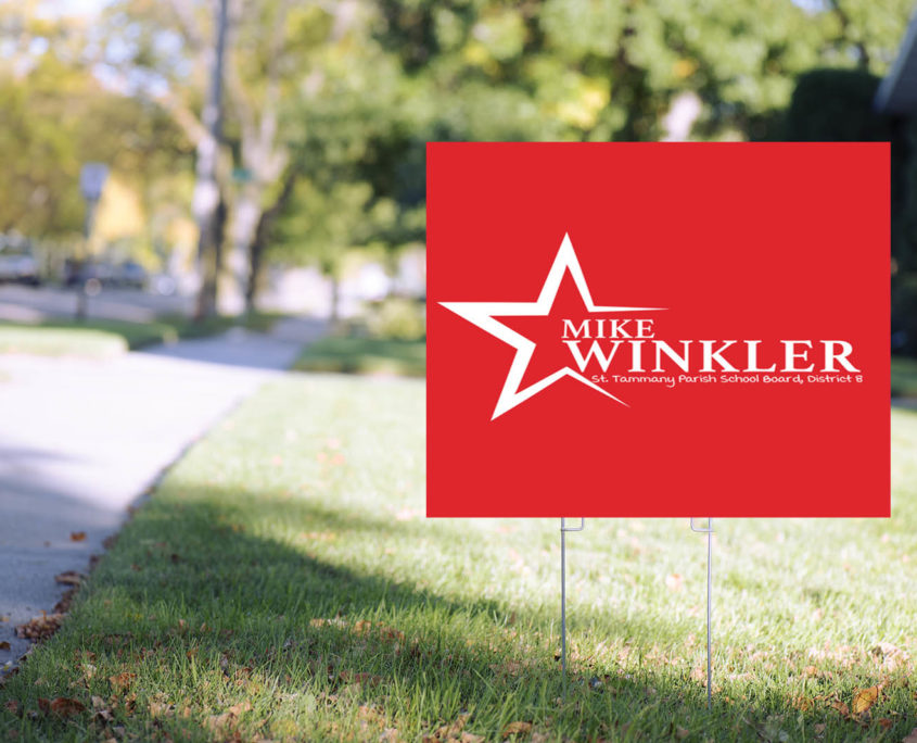 Michael Winkler for St. Tammany Parish School Board Political Campaign Logo