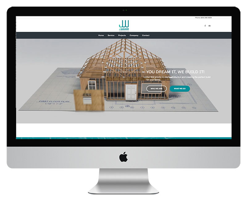Web Design for Construction Company