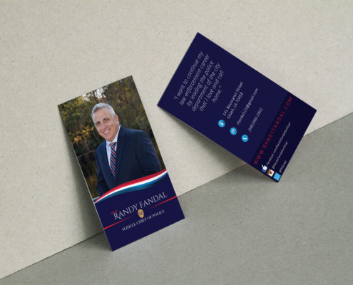Business Card Randy Fandal Campaign