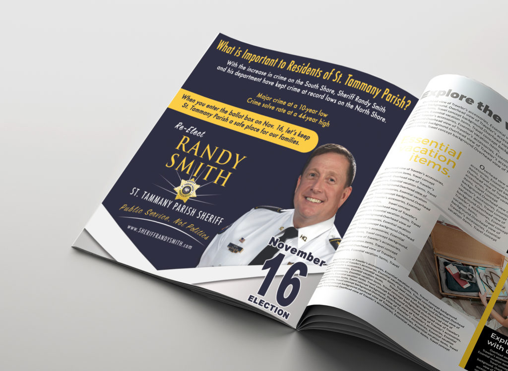 Sheriff Randy Smith Magazine Ad