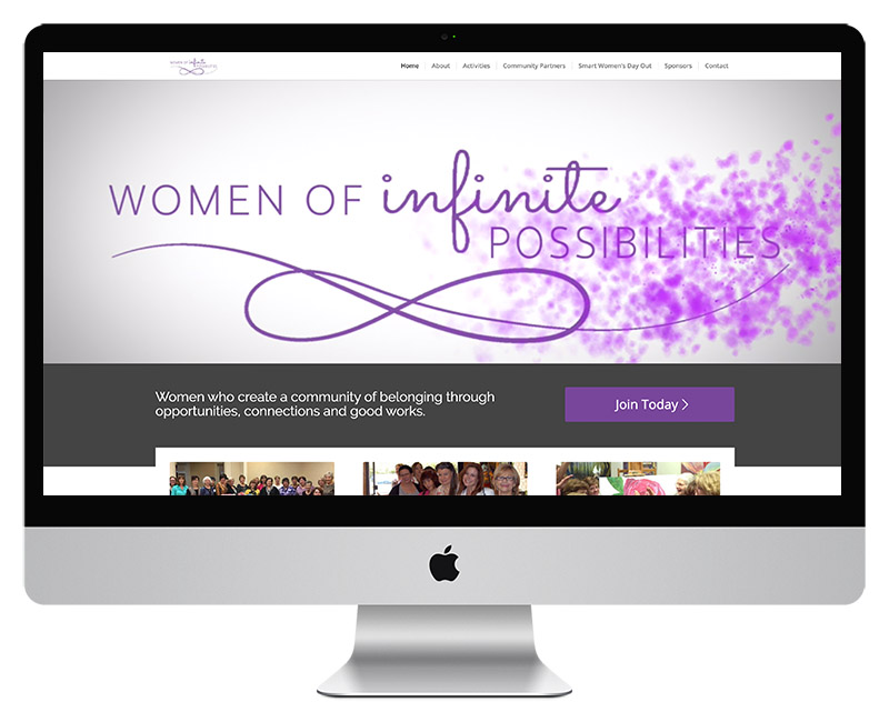 Women of Infinite Impossibilities Web Design