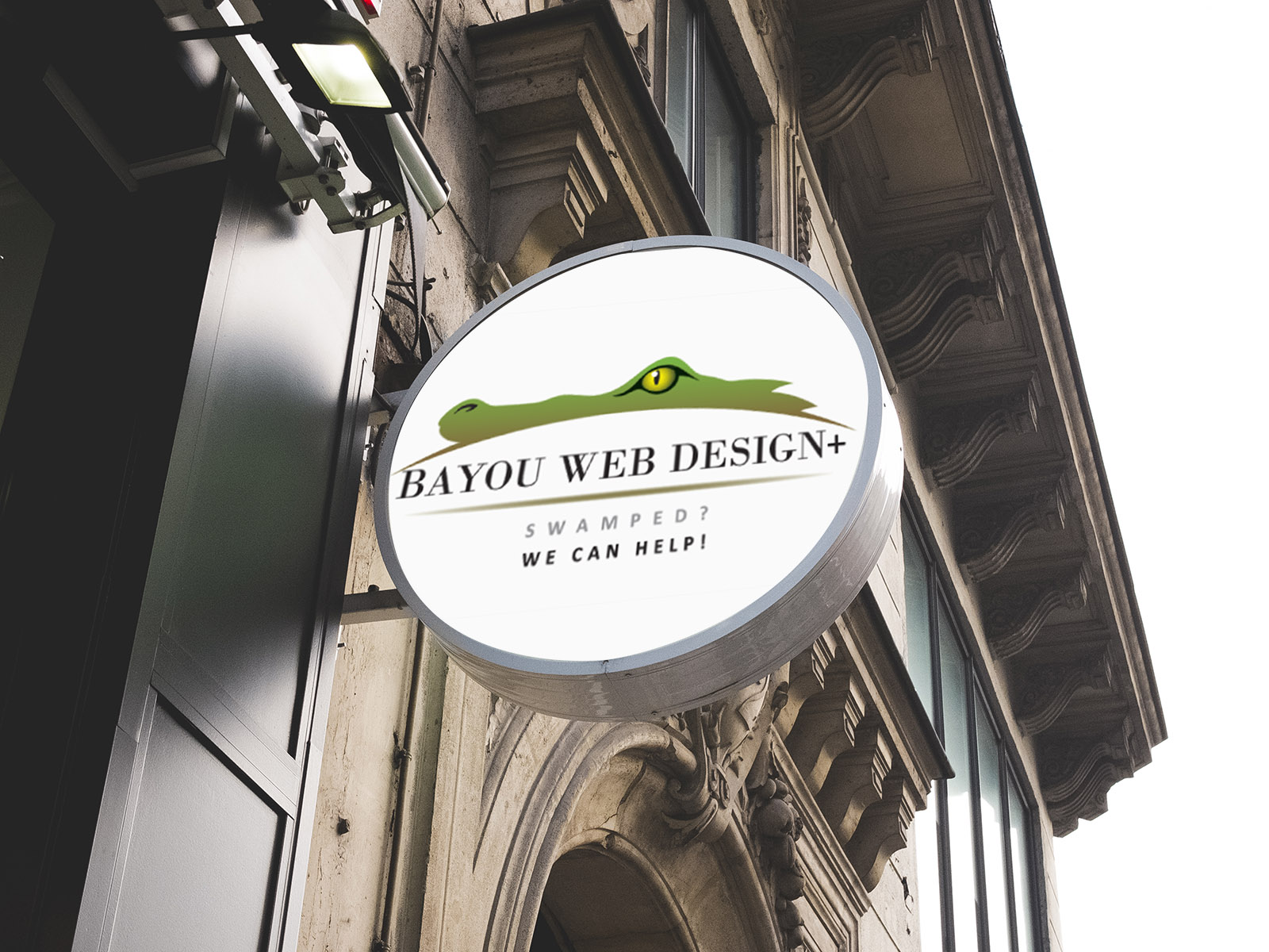 logo design Bayou Web Design+