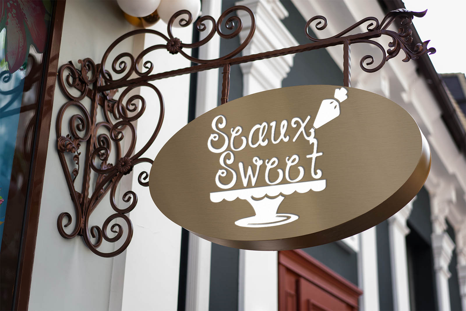 seaux sweet logo design