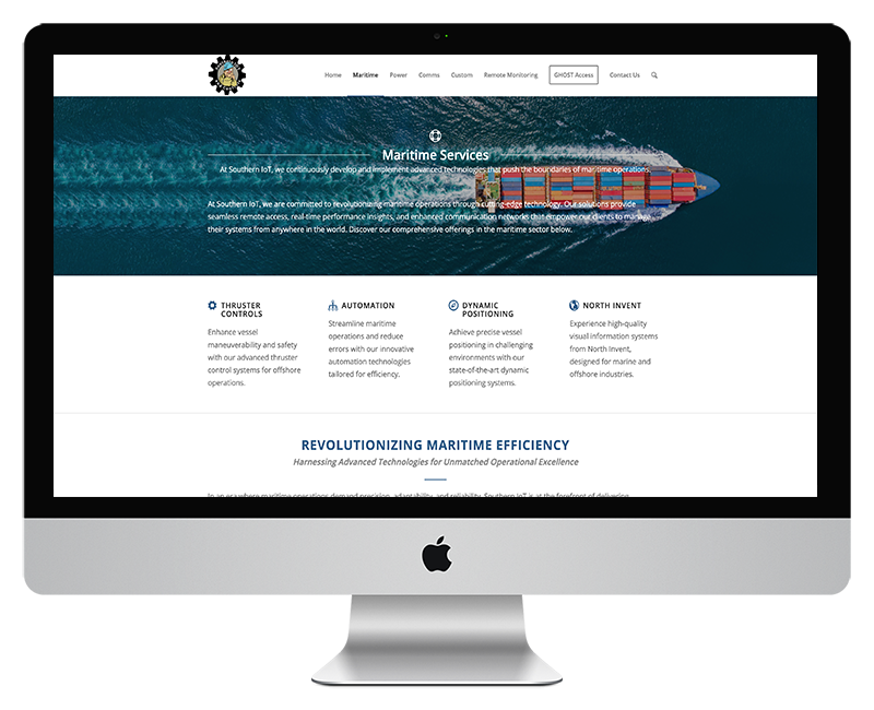 Southern IoT Website Design - Bayou Web Design+